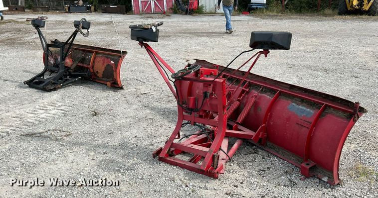 image for item EK3551 Western (2) snow plows