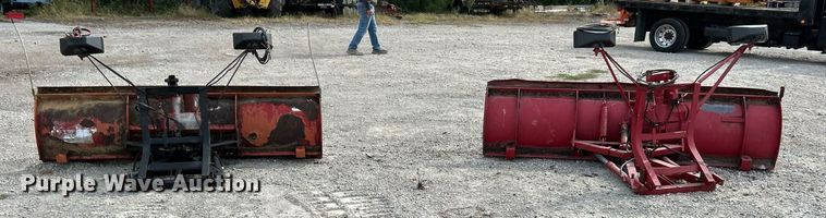 image for item EK3551 Western (2) snow plows