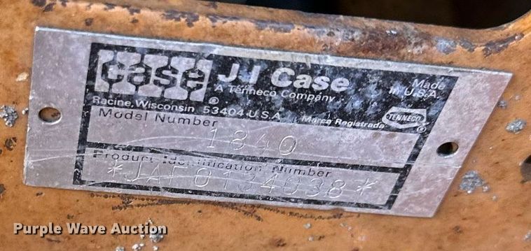 image for item EN0046 1994 Case  1840 skid steer loader