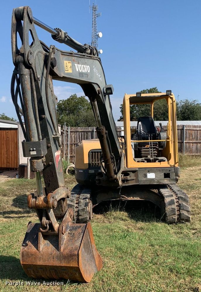 image for item JT9680 2012 Volvo ECR88 mini excavator