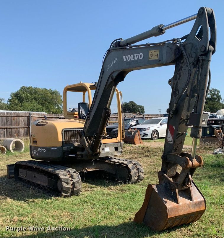 image for item JT9680 2012 Volvo ECR88 mini excavator