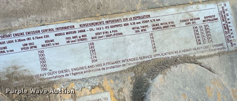 image for item LC9208 1989 Ford LTL9000 dump truck