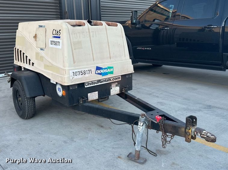 image for item LR9528 2018 Doosan  C185 air compressor