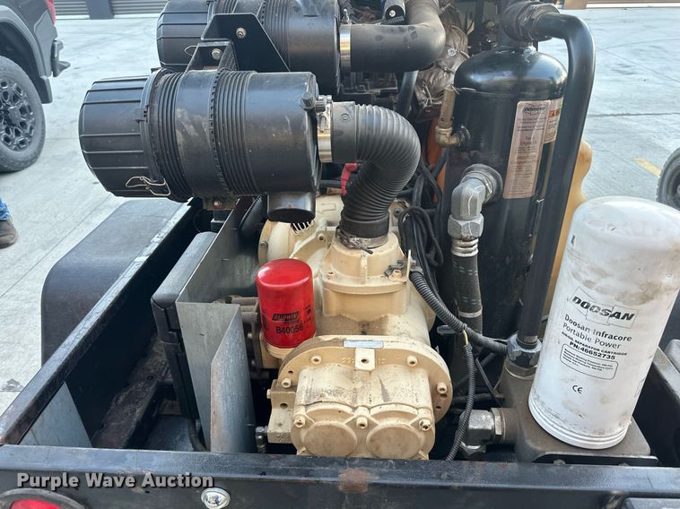 image for item LR9528 2018 Doosan  C185 air compressor