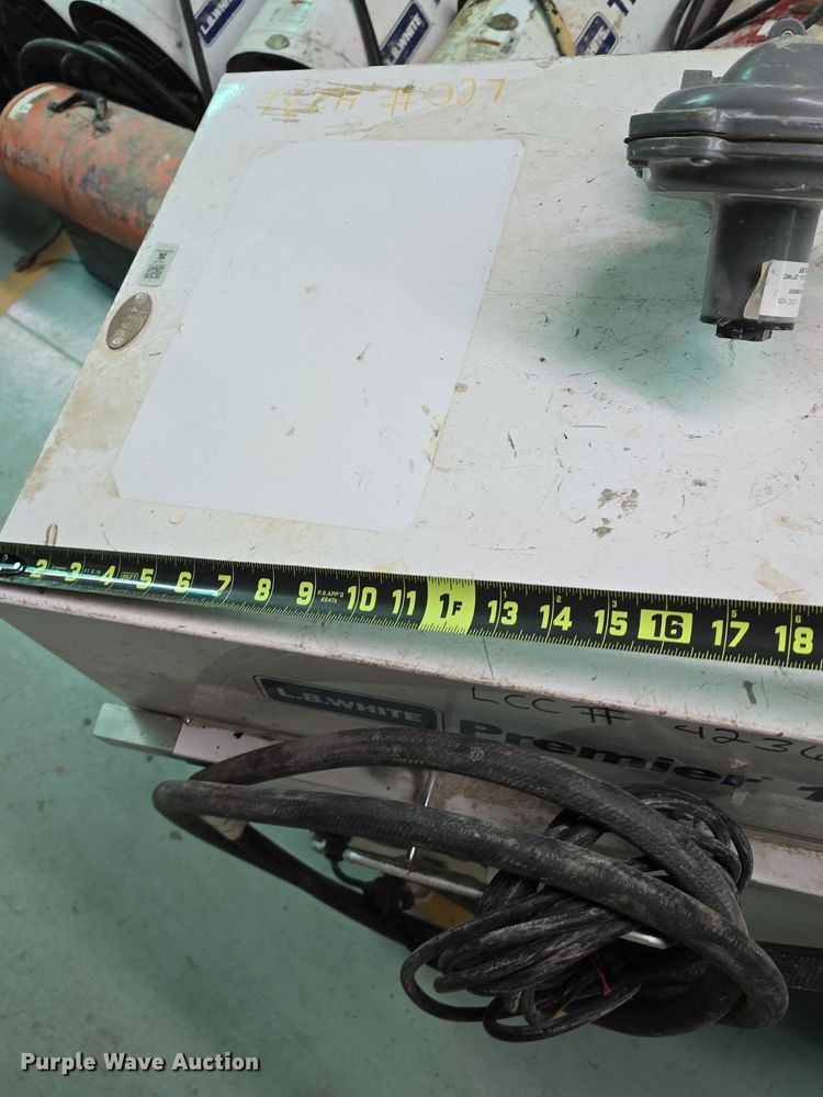 image for item LW9943 (8) L.B. White Premier 170 DF heaters