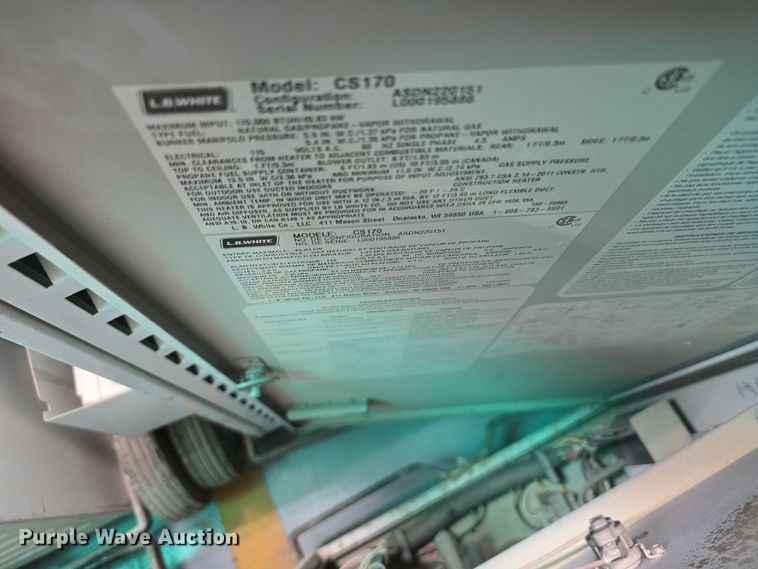 image for item LW9943 (8) L.B. White Premier 170 DF heaters