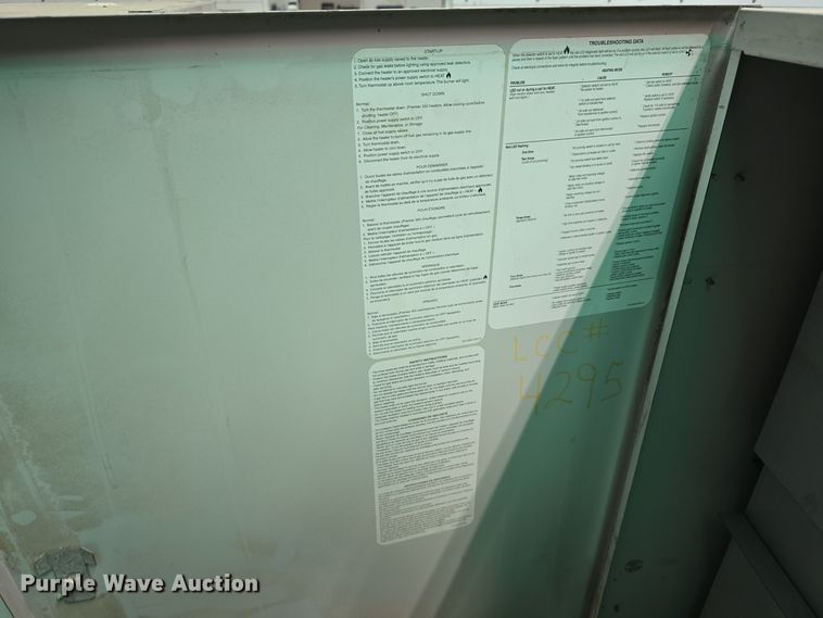 image for item LW9944 (14) L.B. White Premier 350 DF heaters