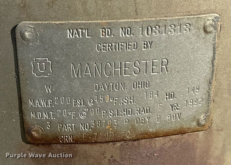 image for item MS9835 1992 American IMC 318VL air compressor