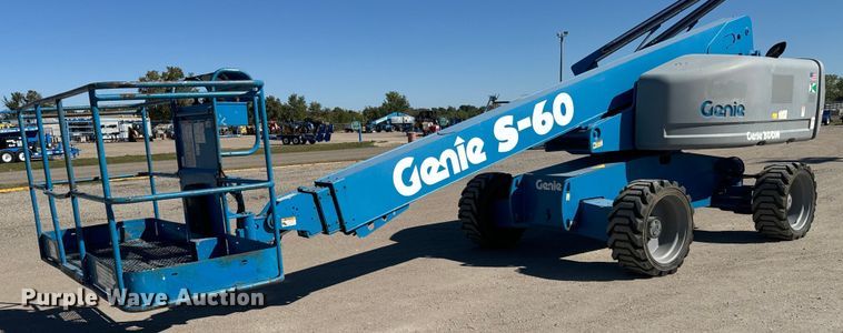 image for item MS9838 2007 Genie  S60 boom lift