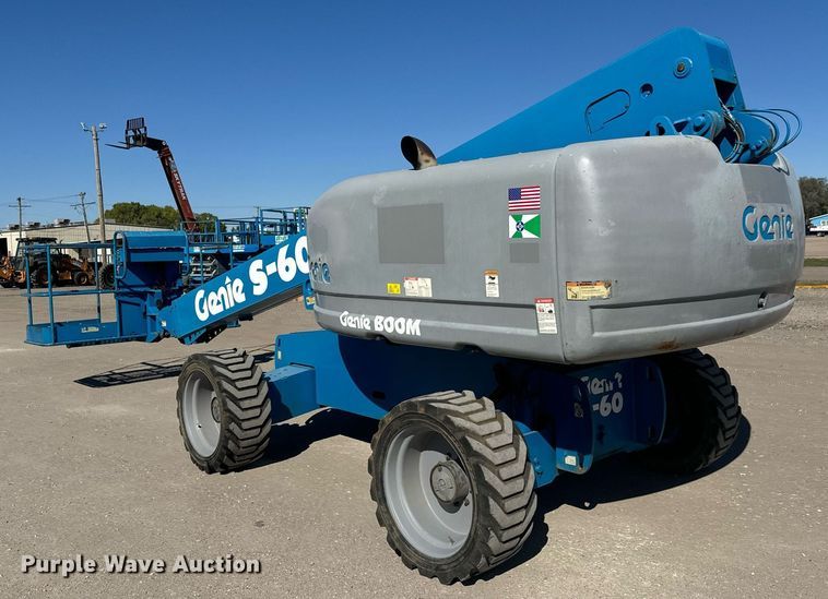 image for item MS9838 2007 Genie  S60 boom lift