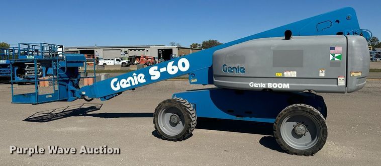 image for item MS9838 2007 Genie  S60 boom lift