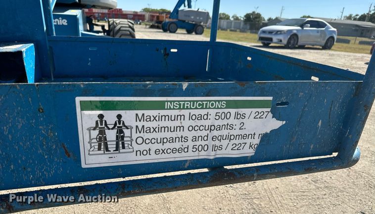 image for item MS9838 2007 Genie  S60 boom lift