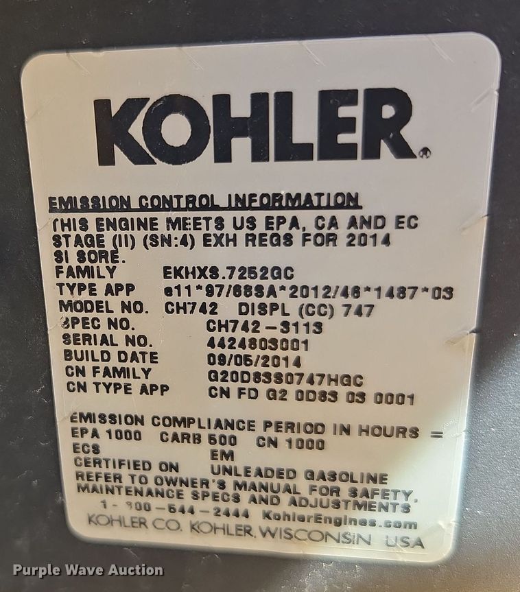 image for item MS9867 2005 Vermeer SC252 stump grinder