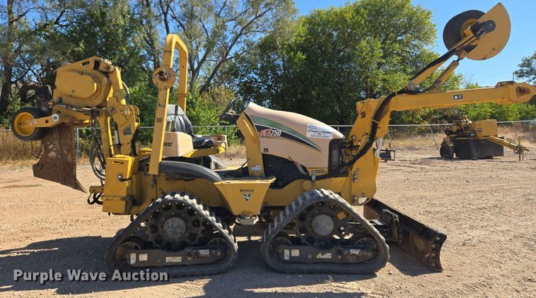 image for item MS9868 2009 Vermeer RTX750 vibratory cable plow