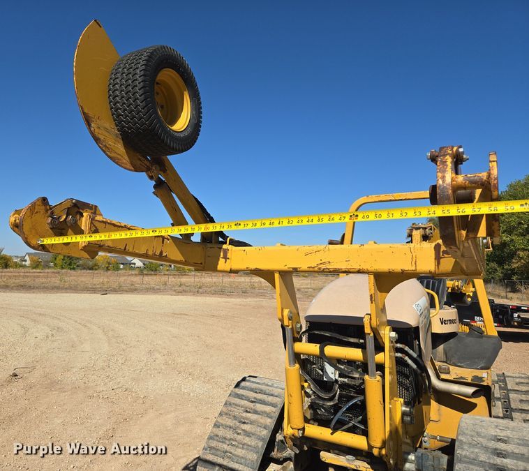 image for item MS9868 2009 Vermeer RTX750 vibratory cable plow