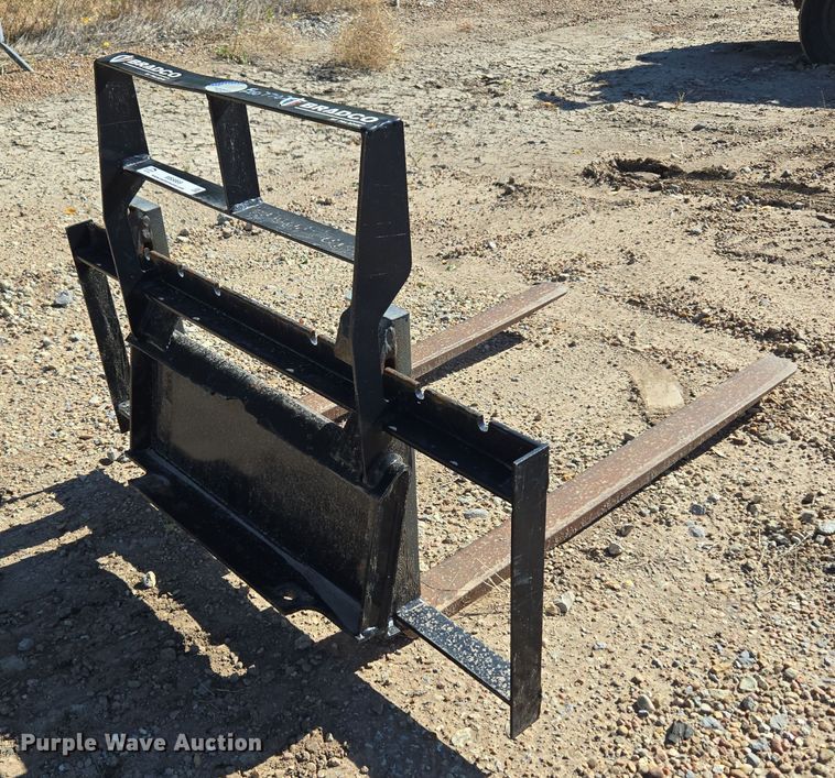 image for item MS9869 2019 Paladin skid steer forks