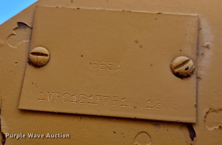 image for item MS9870 1985 Vermeer  665A stump grinder