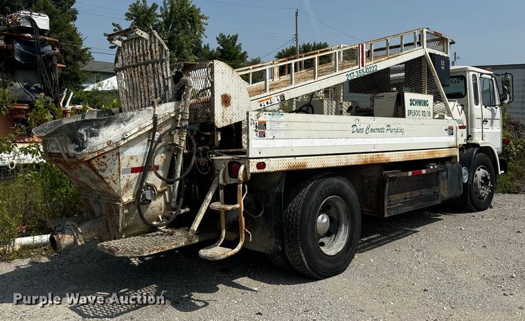 image for item OG9860 1988 Mack  MS200 concrete pump truck