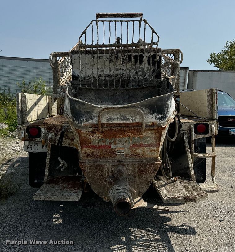 image for item OG9860 1988 Mack  MS200 concrete pump truck