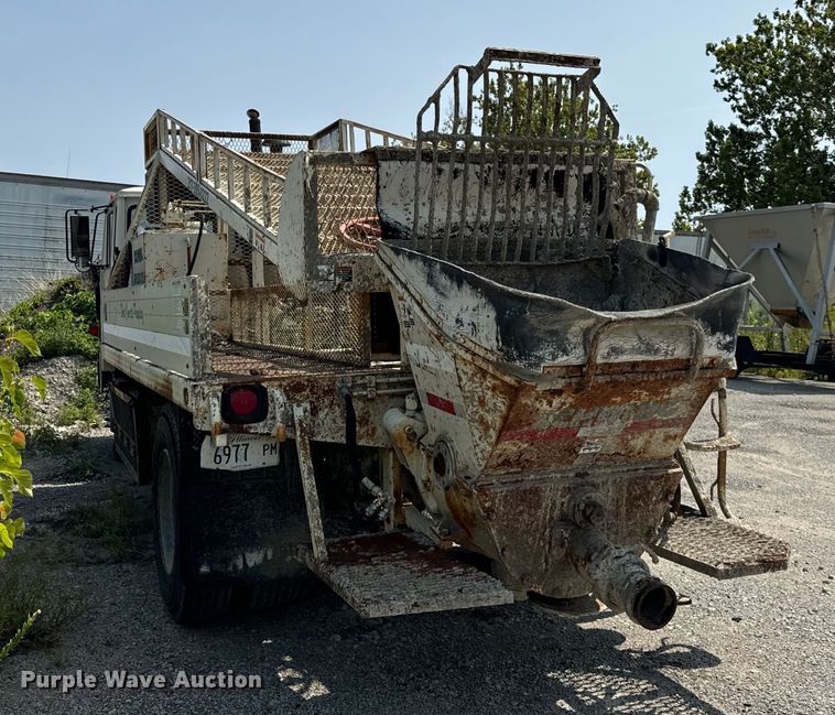 image for item OG9860 1988 Mack  MS200 concrete pump truck