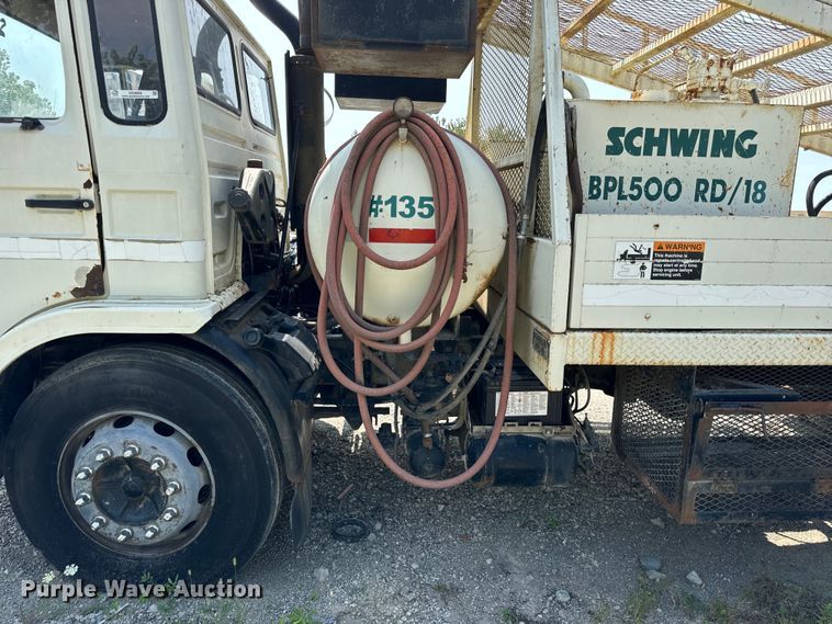 image for item OG9860 1988 Mack  MS200 concrete pump truck