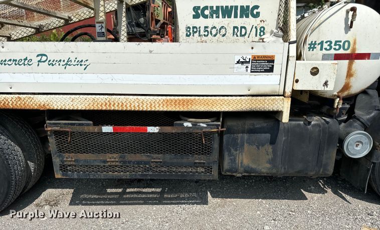 image for item OG9860 1988 Mack  MS200 concrete pump truck