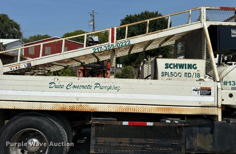 image for item OG9860 1988 Mack  MS200 concrete pump truck