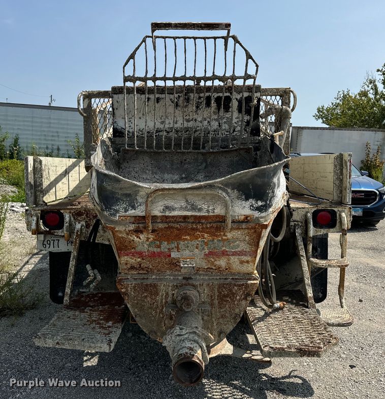 image for item OG9860 1988 Mack  MS200 concrete pump truck