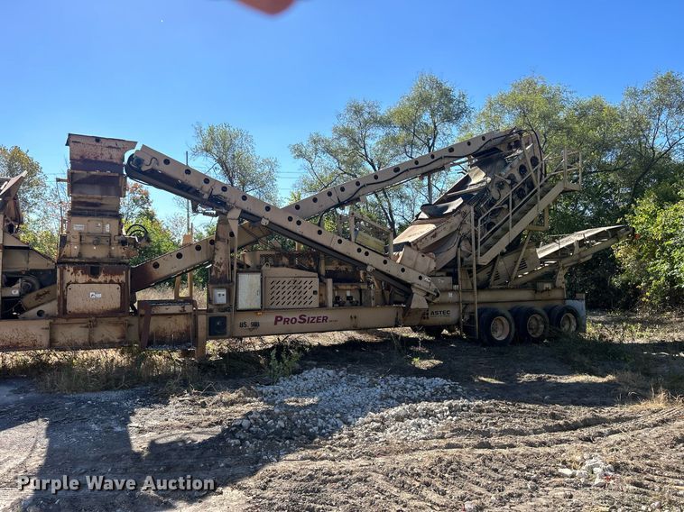 image for item OJ9875 2008 Astec Prosizer 2612V screening plant