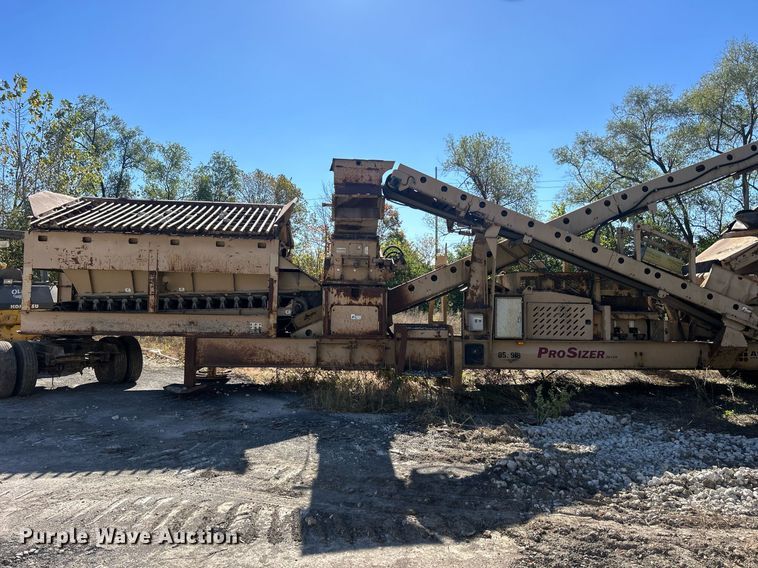 image for item OJ9875 2008 Astec Prosizer 2612V screening plant