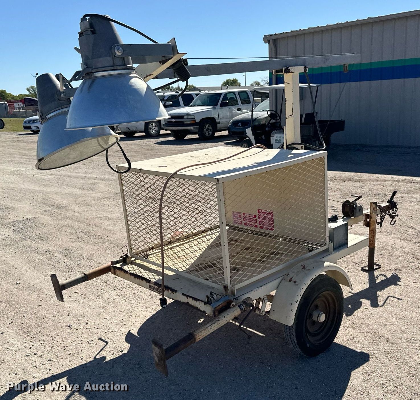 Amid 5002MH light plant in Wichita, KS Item MS9834 for sale Purple Wave