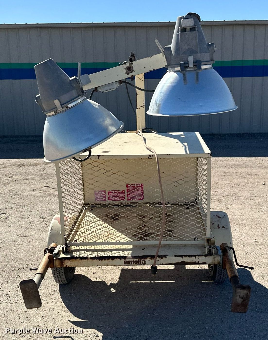 Amid 5002MH light plant in Wichita, KS Item MS9834 for sale Purple Wave