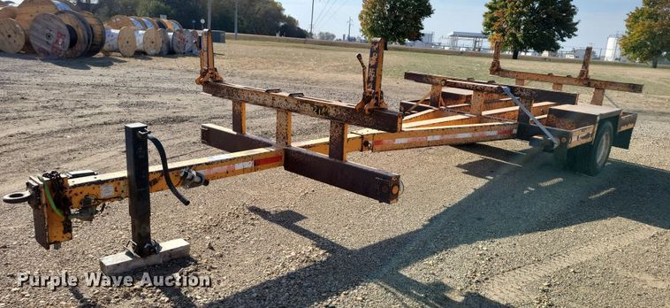 image for item DN3595 2004 Rice Trailer Co. pole trailer