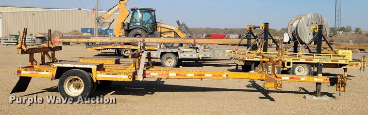 image for item DN3595 2004 Rice Trailer Co. pole trailer