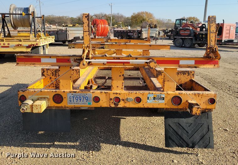 image for item DN3595 2004 Rice Trailer Co. pole trailer