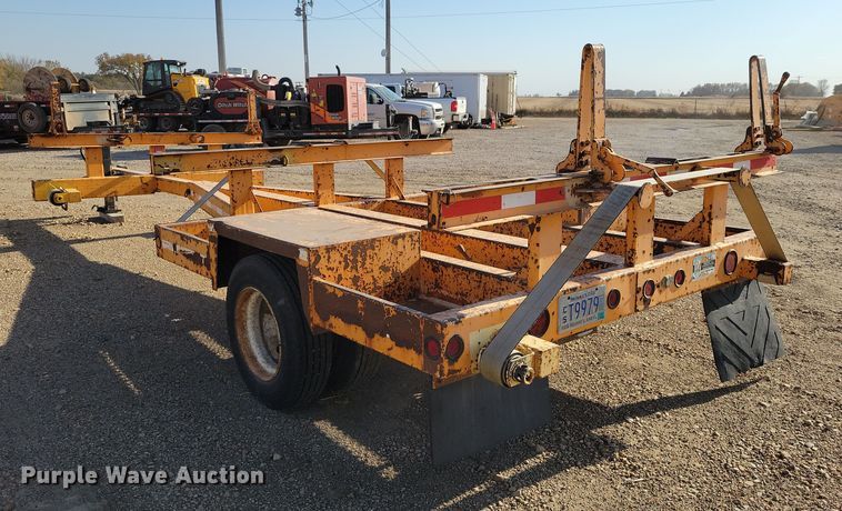 image for item DN3595 2004 Rice Trailer Co. pole trailer