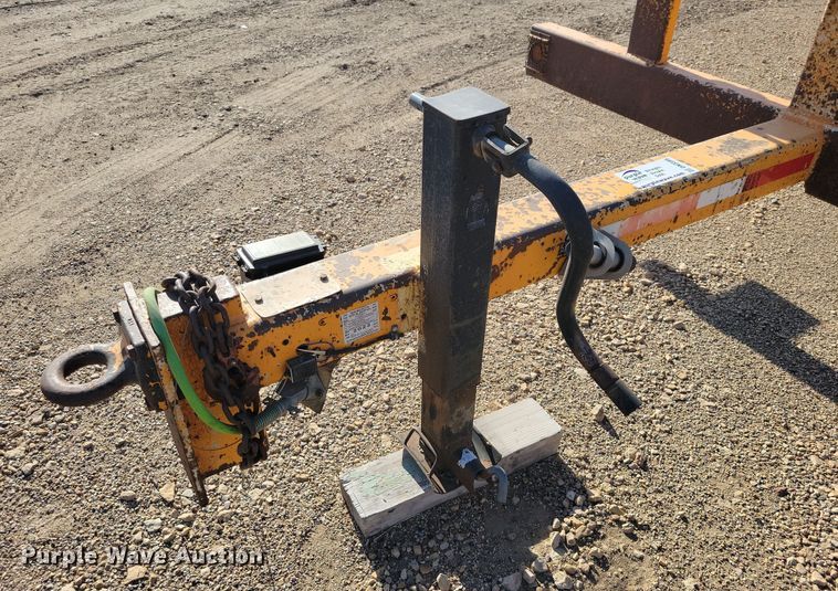 image for item DN3595 2004 Rice Trailer Co. pole trailer