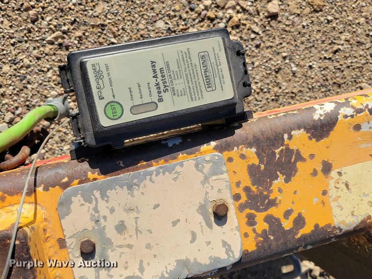 image for item DN3595 2004 Rice Trailer Co. pole trailer