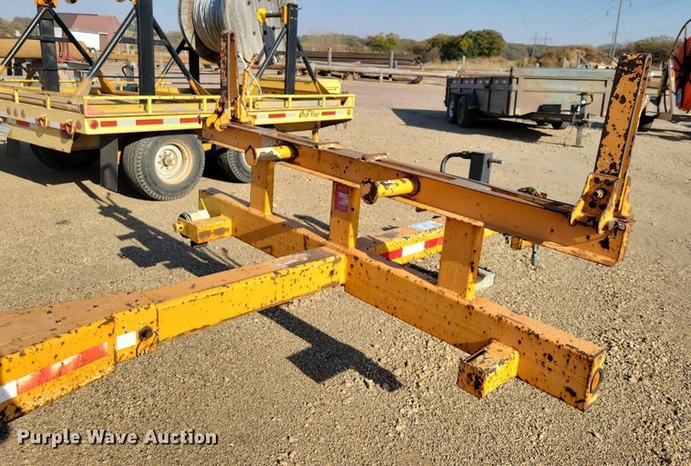 image for item DN3595 2004 Rice Trailer Co. pole trailer