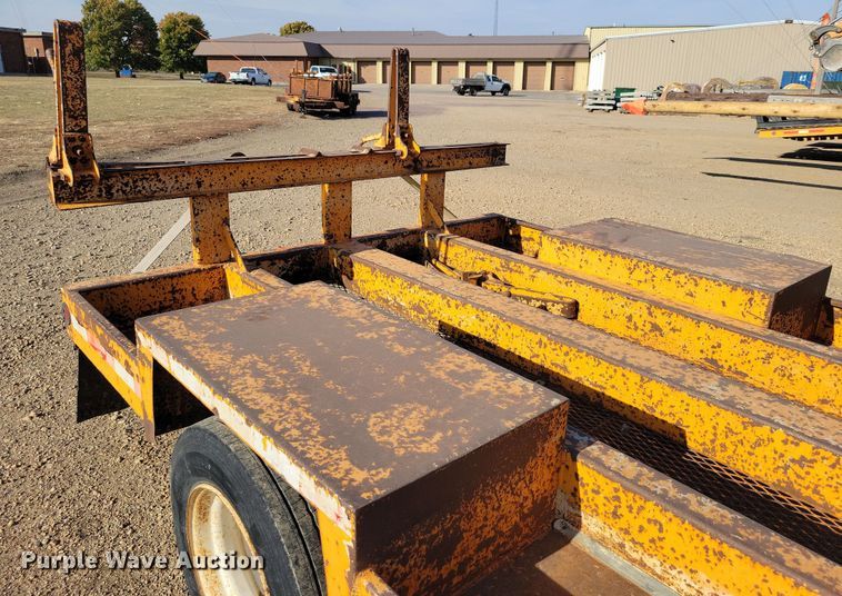 image for item DN3595 2004 Rice Trailer Co. pole trailer