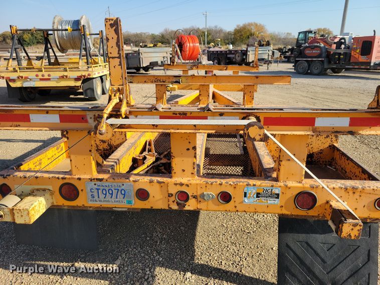 image for item DN3595 2004 Rice Trailer Co. pole trailer