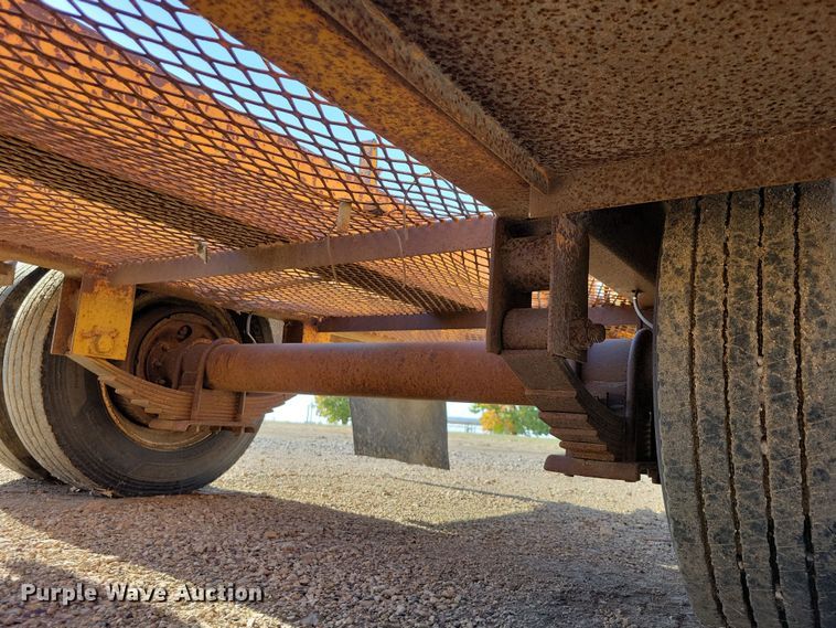 image for item DN3595 2004 Rice Trailer Co. pole trailer