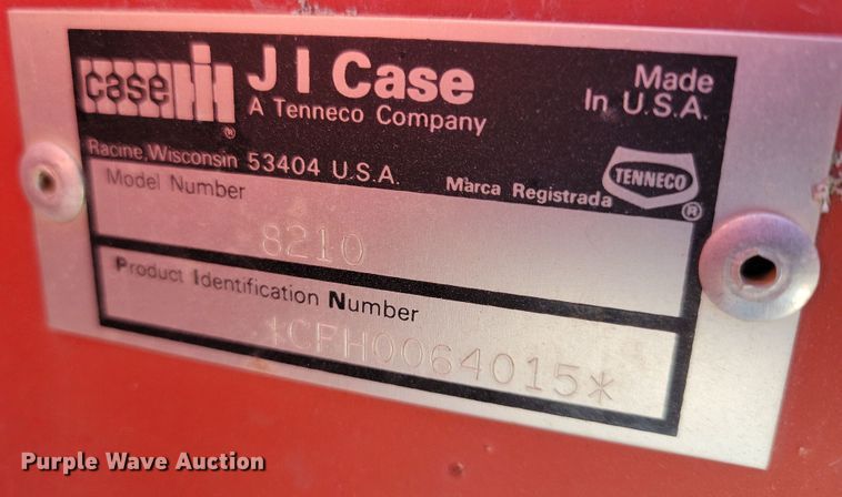 image for item DN3608 1992 Case IH 8210 swather / windrower