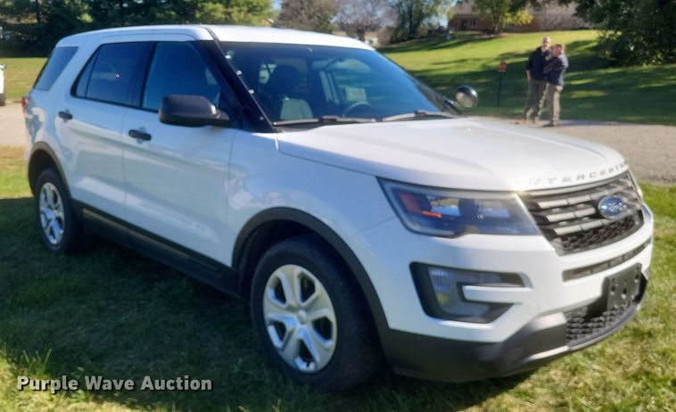 image for item DQ3722 2017 Ford Explorer Police Interceptor  SUV