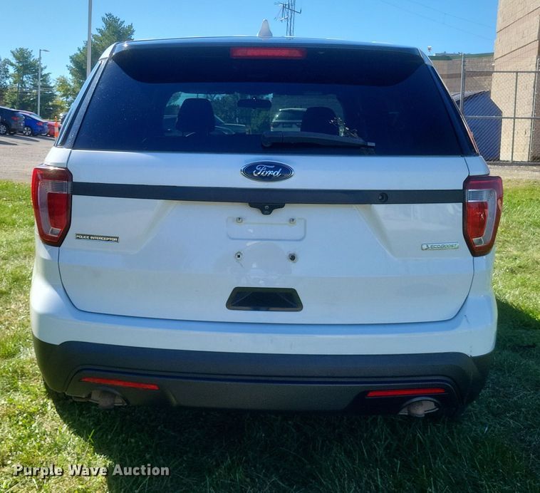 image for item DQ3722 2017 Ford Explorer Police Interceptor  SUV