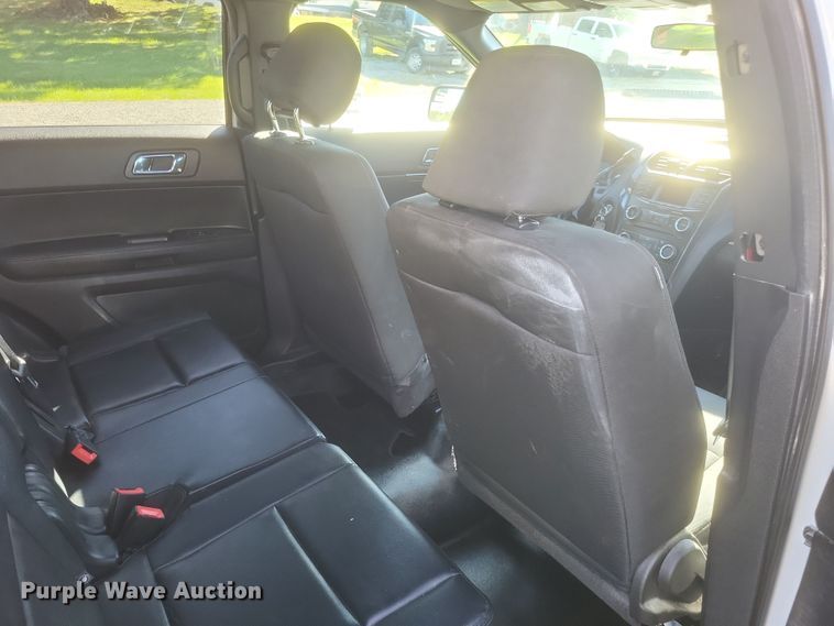 image for item DQ3722 2017 Ford Explorer Police Interceptor  SUV