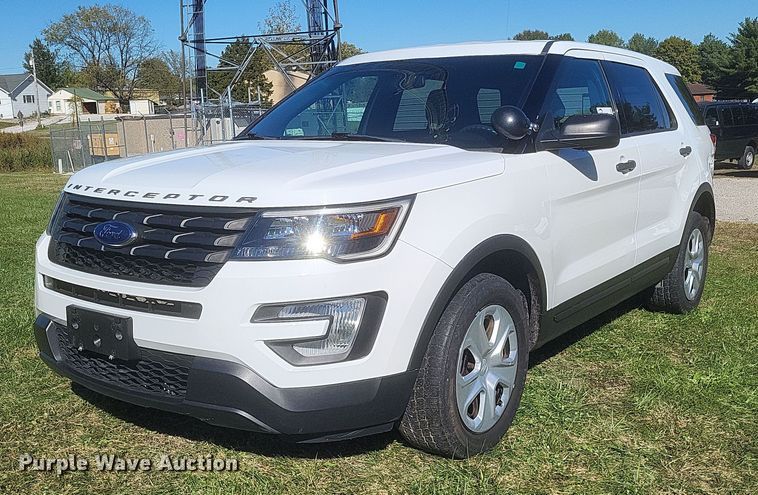 image for item DQ3723 2017 Ford  Explorer Police Interceptor  SUV