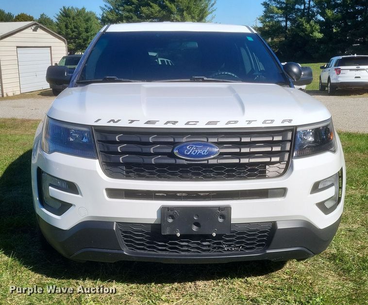 image for item DQ3723 2017 Ford  Explorer Police Interceptor  SUV