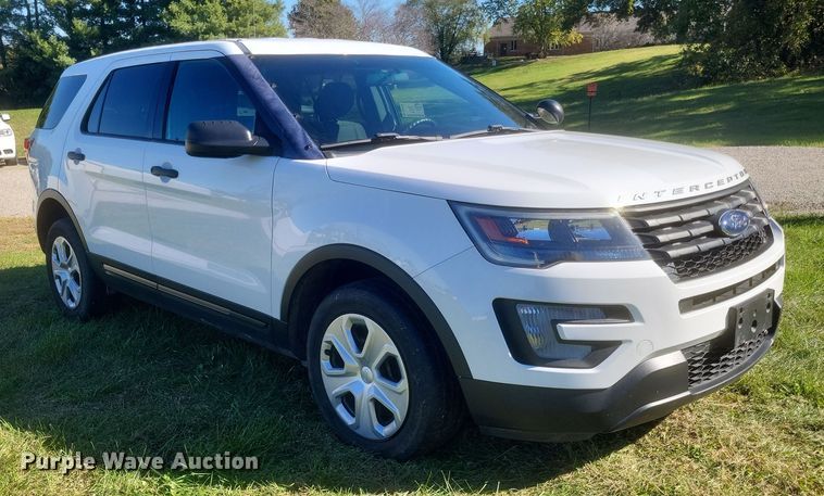 image for item DQ3723 2017 Ford  Explorer Police Interceptor  SUV