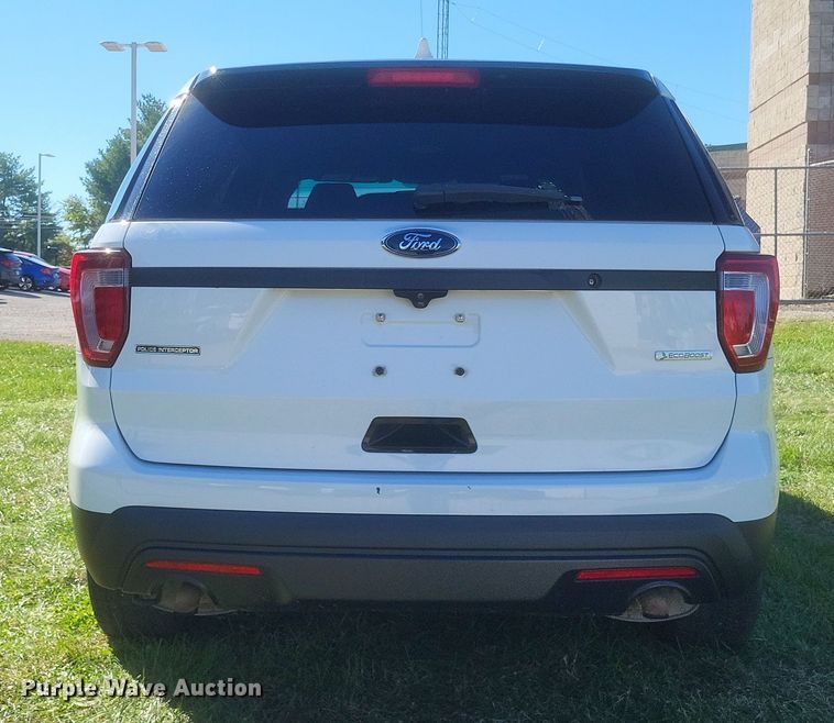 image for item DQ3723 2017 Ford  Explorer Police Interceptor  SUV